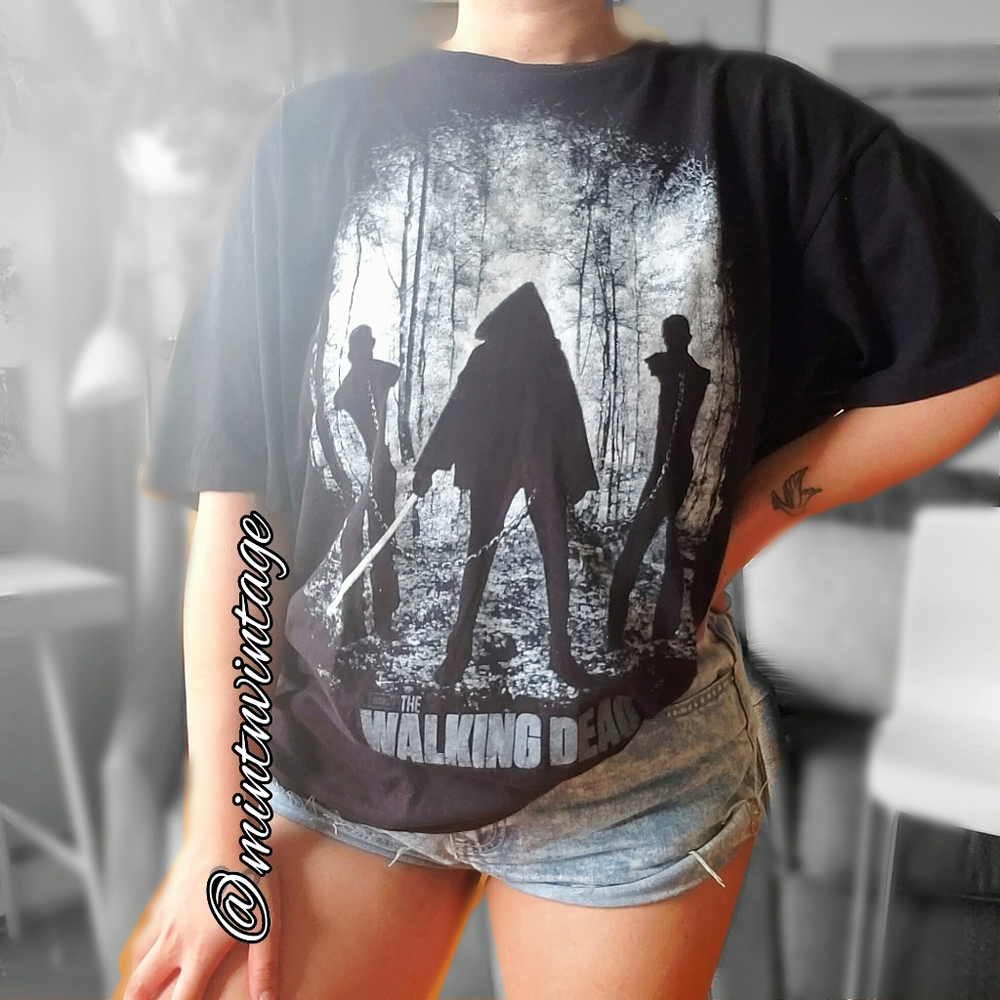 THE WALKING DEAD • zombie graphic shirt - Picture 1 of 9